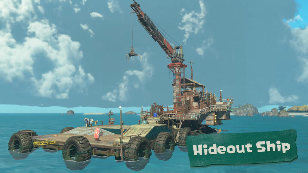 Hideout Ship location