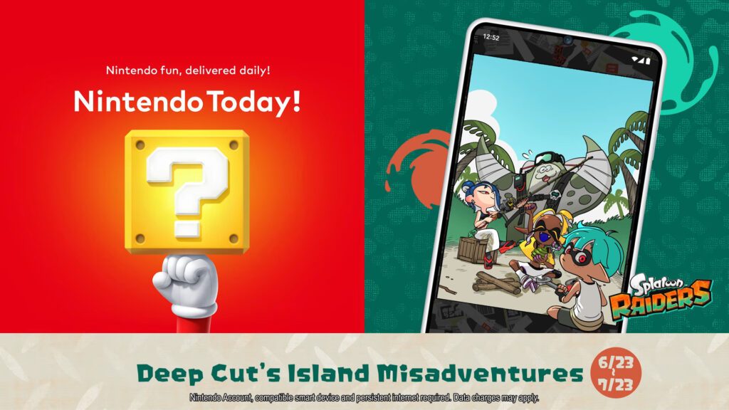 Nintendo Today Deep Cut's Island Misadventures